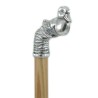 Elegant Handcrafted Walking Stick by Cavagnini: Style and Quality Made in Italy - model Duckling