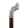 Elegant Handcrafted Walking Stick by Cavagnini: Style and Quality Made in Italy - model Duckling