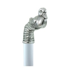 Elegant Handcrafted Walking Stick by Cavagnini: Style and Quality Made in Italy - model Duckling