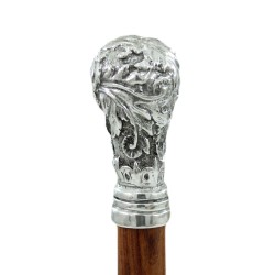 Liberty walking stick - for elegant men and women - wood, metal - personalized - Cavagnini made in Italy
