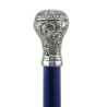 Liberty walking stick - for elegant elderly men and women - wood, metal - personalized - Cavagnini made in Italy