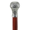 Liberty walking stick - for elegant elderly men and women - wood, metal - personalized - Cavagnini made in Italy
