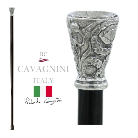 Bastone da passeggio anziani - per uomo donna  elegante - legno metallo - personalizzato - Cerimonia Sposo Dandy