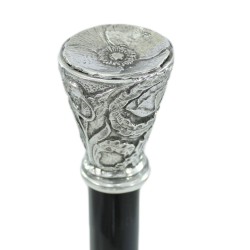 Bastone da passeggio anziani - per uomo donna  elegante - legno metallo - personalizzato - Cerimonia Sposo Dandy