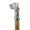 Elderly walking stick - poenter dog - for elegant men and women - wood metal - personalized - Dandy Groom Ceremony