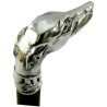 Bastón para personas mayores - perro galgo - para hombres y mujeres elegantes - madera, metal - personalizado - Dandy  Ceremony