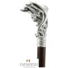 Bastone da passeggio anziani - pesce delfini - per uomo donna  elegante - legno metallo - personalizzato - Cerimonia Sposo Dandy