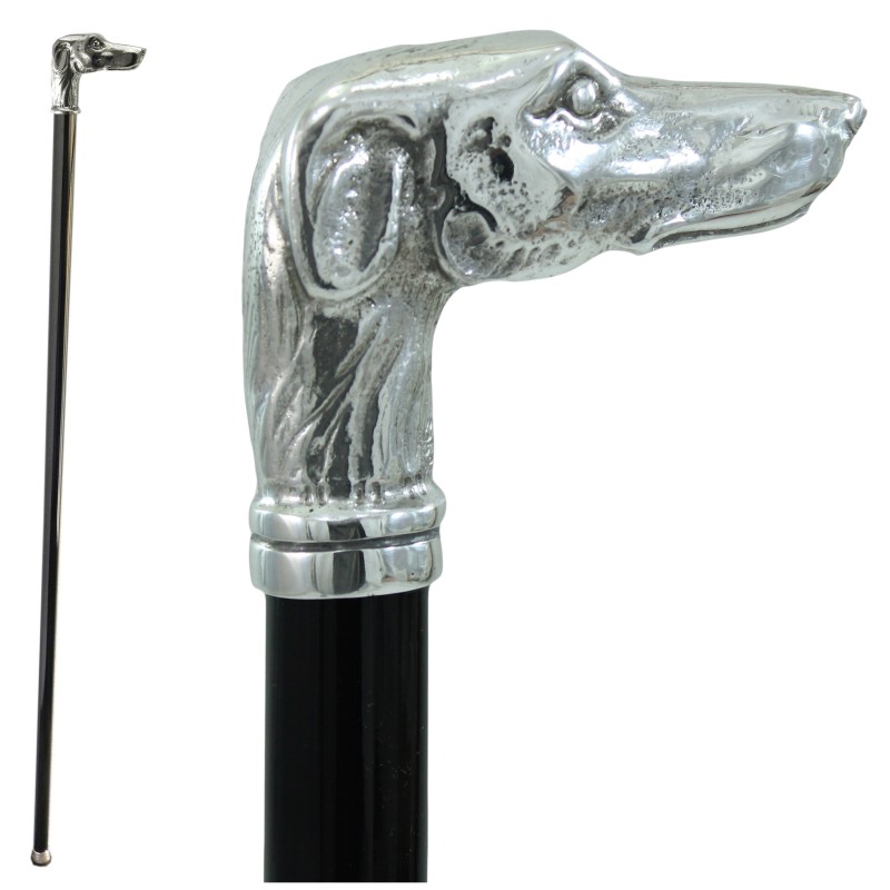 Bastone da passeggio anziani - cane levriero - per uomo donna elegante - personalizzato - Cerimonia Sposo Dandy Bastone da passeggio anziani - cane levriero - per uomo donna elegante - personalizzato - Cerimonia Sposo Dandy