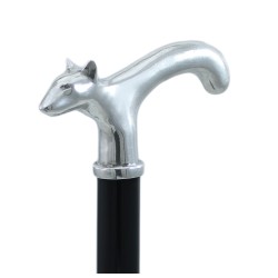 Bastón para ancianos - perro bull terrier - hombre y mujer elegantes - personalizado - Ceremonia - Regalo - Italia