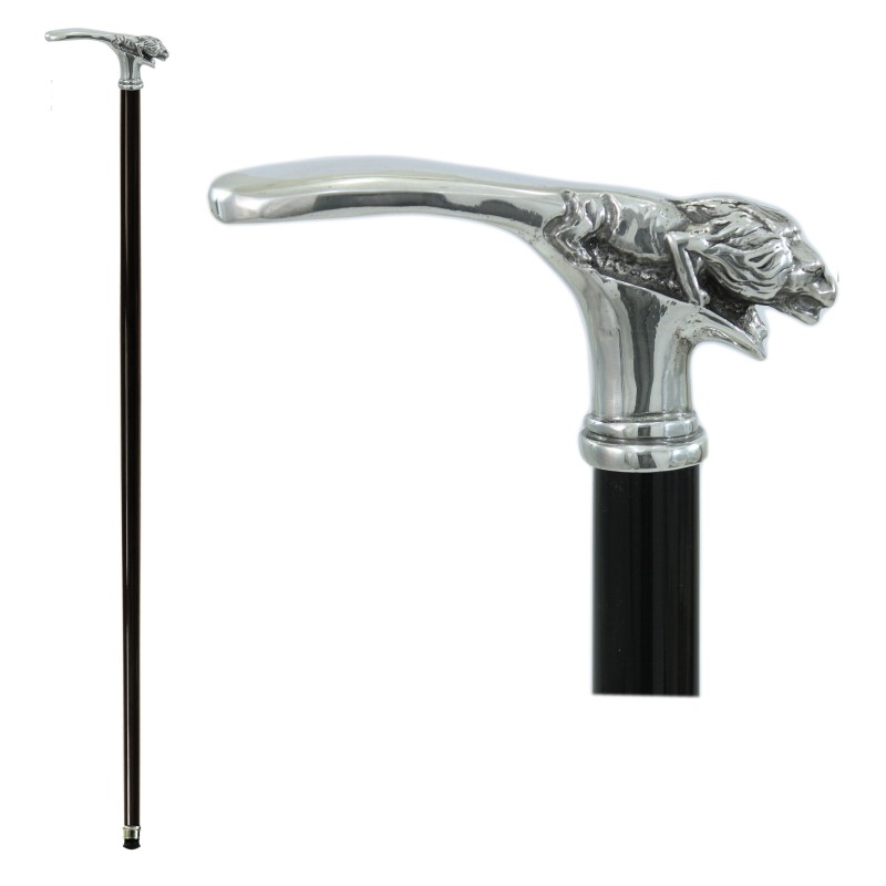 Bastón - anciano - León - hombre y mujer elegantes - personalizado - Ceremonia - Regalo - Italia Bastón - anciano - León - hombre y mujer elegantes - personalizado - Ceremonia - Regalo - Italia