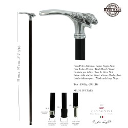 Bastone da passeggio - anziani - Leone - elegante uomo donna  - personalizzato - Cerimonia - Regalo - Italy