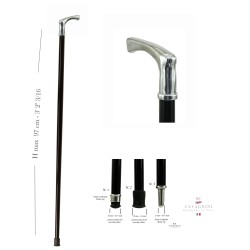 Walking stick - elderly - handle - elegant man and woman - personalized - Ceremony - Gift - Italy