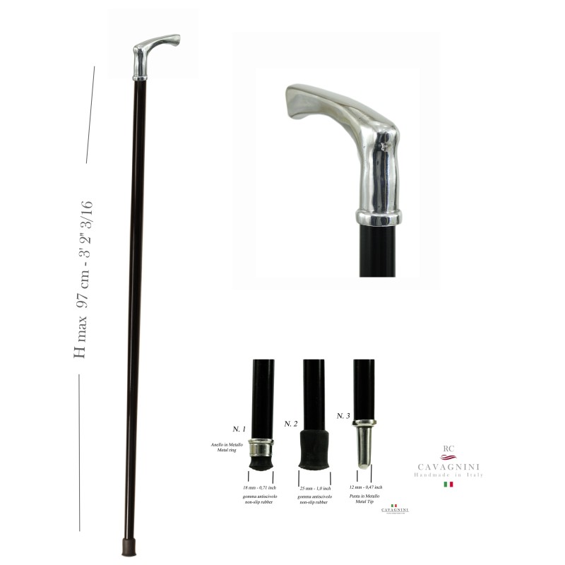 Walking stick - elderly - handle - elegant man and woman - personalized - Ceremony - Gift - Italy Walking stick - elderly - handle - elegant man and woman - personalized - Ceremony - Gift - Italy