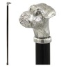 Walking stick - elderly - snauzer dog - elegant man and woman - personalized - Ceremony - Gift - Italy