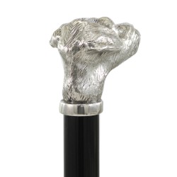 Walking stick - elderly - snauzer dog - elegant man and woman - personalized - Ceremony - Gift - Italy