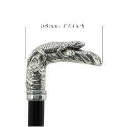 Bastone da passeggio - lucertola - elegante uomo donna  - personalizzato - Cerimonia - Regalo - Italy Cavagnini