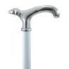 Cavagnini - Elegante bastón para ancianos para hombre y mujer en madera y peltre