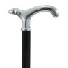 Cavagnini - Elegante bastón para ancianos para hombre y mujer en madera y peltre