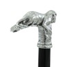 copia de Elegante bastón de anciano para hombre, mujer, ceremonia, madera y peltre - pájaro águila - Italia