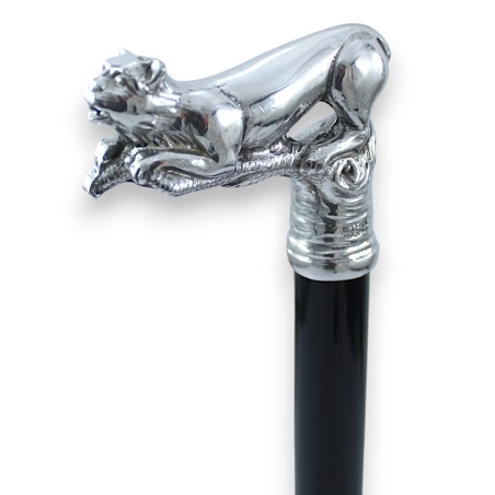 Bastón de madera elegante y resistente para de hombres y mujeres - regalo para personas mayores - Cavagnini Italia - Giaguaro