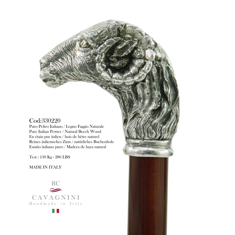 Collection Cavagnini : Canne de marche unique et personnalisée Collection Cavagnini : Canne de marche unique et personnalisée