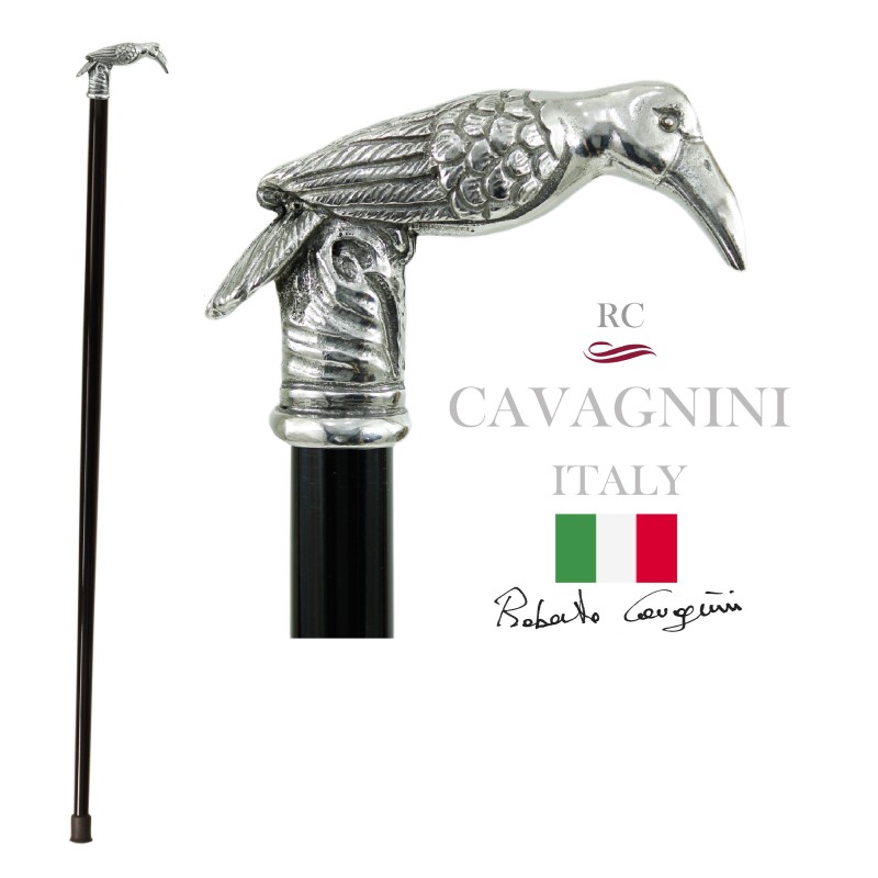 Elegante Bastón para Ancianos para Hombres y Mujeres Personalizado, Exótico Bastón de Cuervo Hecho en Italia Cavagnini Elegante Bastón para Ancianos para Hombres y Mujeres Personalizado, Exótico Bastón de Cuervo Hecho en Italia Cavagnini