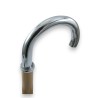 Walking Stick Elegant Curved Handmade in Italy - Personalized 5 Colors Engraving Name for Men Women