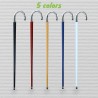 Walking Stick Elegant Curved Handmade in Italy - Personalized 5 Colors Engraving Name for Men Women