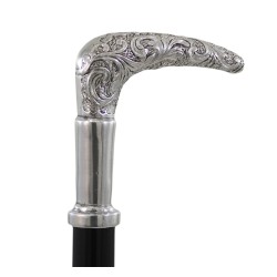 Bastón Cavagnini Italia - Hecho a Mano, Personalizado, Haya y Metal, Elegante y Robusto