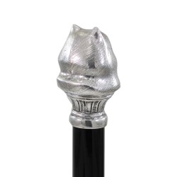 Cavagnini Italia Walking Stick - Handmade, Personalized, Beech and Metal, Elegant and Sturdy