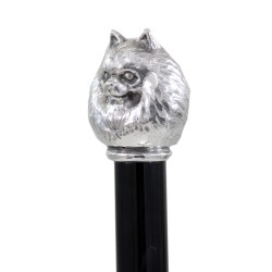 Cavagnini Italia Walking Stick - Handmade, Personalized, Beech and Metal, Elegant and Sturdy