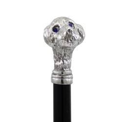 Cavagnini Italia Walking Stick - Handmade, Personalized, Beech and Metal, Elegant and Sturdy