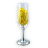 Glass Goblet with Decorative Pewter - Handcrafted Elegance and Luxury by CAVAGNINI