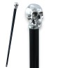 CAVAGNINI - Walking Stick Skull, elegant for men and women, Customized Black Luxury Gift - Made in Italy