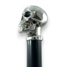 CAVAGNINI - Walking Stick Skull, elegant for men and women, Customized Black Luxury Gift - Made in Italy