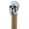 CAVAGNINI - Walking Stick Skull, elegant for men and women, Customized Black Luxury Gift - Made in Italy