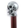 CAVAGNINI - Walking Stick Skull, elegant for men and women, Customized Black Luxury Gift - Made in Italy
