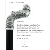 Elegant Handcrafted Walking Stick by Cavagnini: Style and Quality Made in Italy - model Duckling