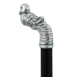Elegant Handcrafted Walking Stick by Cavagnini: Style and Quality Made in Italy - model Duckling